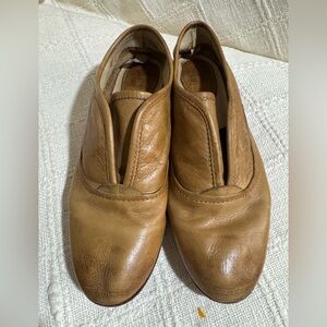 Frye Tan Leather Woman  Footwear